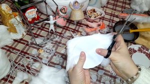 ВАТНЫЕ ИГРУШКИ | ДЕЛАЕМ ПЫШНУЮ ЮБОЧКУ | ПЕРВЫЙ УРОК