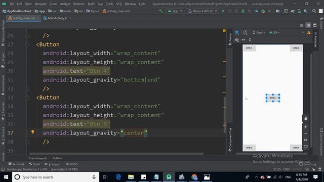 8 ui FrameLayout смотреть онлайн