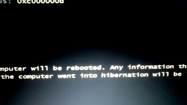 your computer cannot come out of hibernation смотреть онлайн