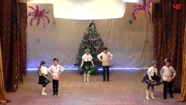 Праздничный концерт  новогодние огни