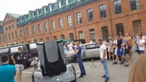 Шевроле корвет.Самый громкий выхлоп.