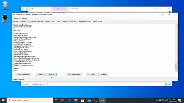 OLD - Windows 10 Clean Up & Speed Up | Debloat Tool / Debloater Download 2004/20H2(2009) Jan 2021 смотреть онлайн