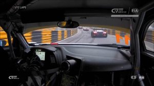 FIA GT World Cup at Macau, crash seen from some different views