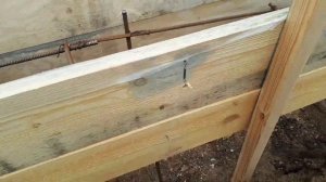 Очень надежная, прочная и ровная  опалубка своими руками.