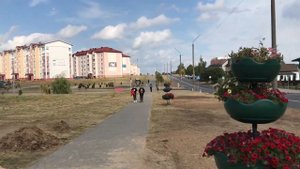Столбцы. Беларусь. Люди в городе. Осень. Праздник 17 сентября // Belarus People in the city. Autumn