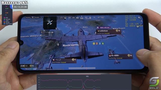 Xiaomi Redmi 13C test game PUBG Mobile | Helio G85