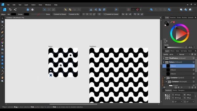 Affinity Designer Pattern Tutorial / Walkthrough & Best tipps