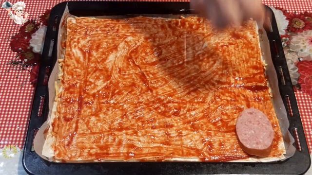 Пицца на Лаваше в Духовке, по моему самая Вкусная!