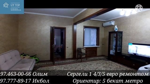 Арзонрок Евро ремонт Сергели 1 4/3/5 Бази Мебель техникаси билан смотреть онлайн