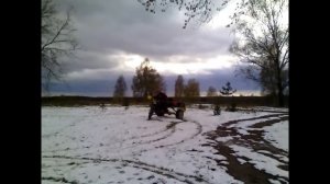 трицикл из урала.