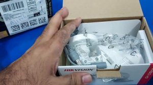 Hikvision 2MP 1080P Full HD Night Vision Outdoor Bullet Camera (White) UNBOXING, #hikvision