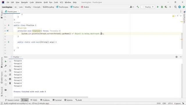 Daemon Threads, Finalizer and Synchronised Keyword - Threads in Java - Tamil - Part 2