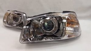 Тюнинг фар для Hyundai Accent от Ledstudio