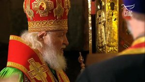 ⚡️"Нести служение, которое Бог на Вас возложил". Слова Патриарха к Президенту после молебна