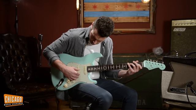 Fender Special Edition 1960s Stratocaster Surf Green | CME Gear Demo | Joel Bauman смотреть онлайн