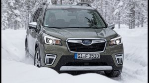 Subaru Forester e-BOXER 2020 - Тест-драйв на снегу.