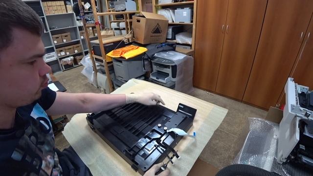 #83 Ремонт сканера принтера HP LaserJet Pro M435 | Сканирует и копирует с черным прямоугольником смотреть онлайн