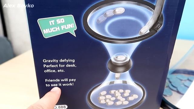 Самая необычная Копилка: VORTEX BANK из Китая! Копилка Антистресс! Распаковка и обзор. alex boyko