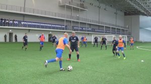 12.02.22. Турнир ветеранов 50+.  Куршская Коса - ПродГород. 3:4
