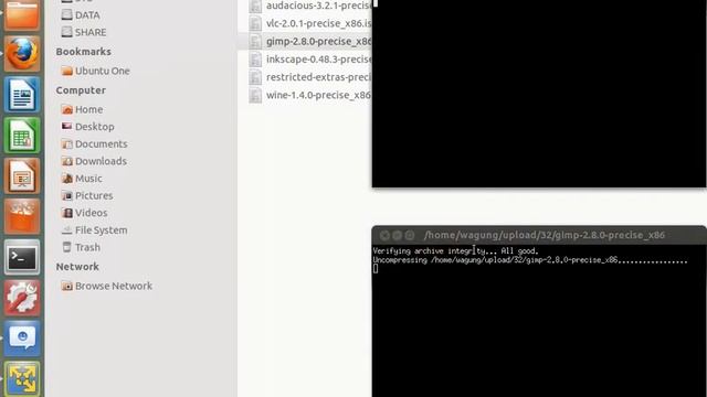 HOWTO: Install a .isi file in Ubuntu 12.04 (Offline Installer) смотреть онлайн
