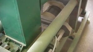 Пресс РУФ для брикетирования BP 600. Демонстрация полного цикла производства топливных брикетов RUF