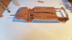 Слепил ВАЗ-2101 из ПЛАСТИЛИНА