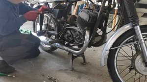 Установка CDI зажигания Jawa 634. Оживление (часть2)