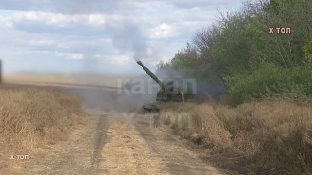 Огненная Ярость - САУ Мста-С Уничтожают Бронетехнику и Укрепленные Позиции ВСУ Купянское направление