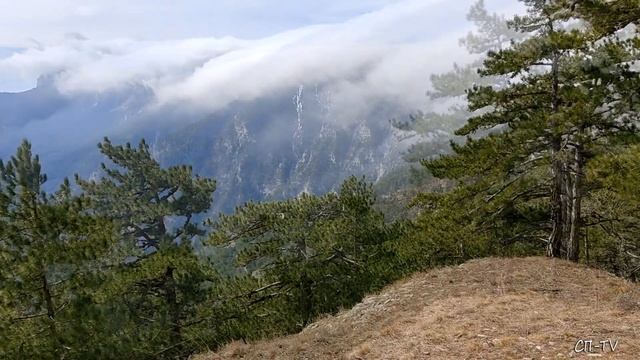 Горы над Ялтой. Хребет Иограф. Дорога в облака смотреть онлайн