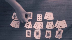 "Бабушкин пасьянс" Загадываем желание Да или Нет. #карты #гадание #пасьянс #расклад #асмр #asmr.