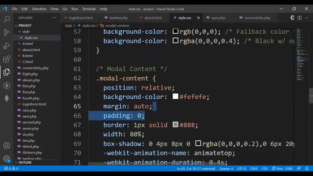 PHP Tutorial || Crud Project || Step-by-Step Popup Login Window with PHP Database Connectivity