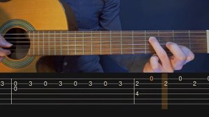 Somewhere over the Rainbow (Simple Guitar Tab)