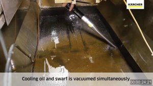 Karcher IVR-L 65/12-1 Tc - Industrial Vacuum Cleaner | Maintenance Cleaning Oil