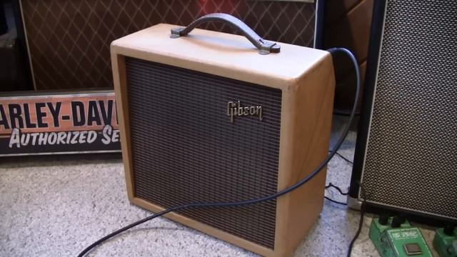 1961 Skylark GA 5 Gibson Vintage Amp Eddie Vegas www.eddievegas.com 1 Owner Under The Bed Find смотреть онлайн