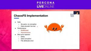 [Percona Live 2021]Test Applications Storage Stability by Injecting Storage Errors