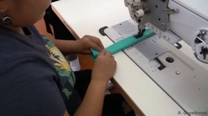 Видео инструкция №7 Пром.швейные машины с унисонным продвижением рукавного и колонкового типов