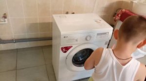 сервисный тест на стиральной машине LG F10B9LD