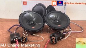 JBL Stage 3 607CF 6.5 inch Component Set Sound Testing * Bass Boosted + Sound Clarity Test*