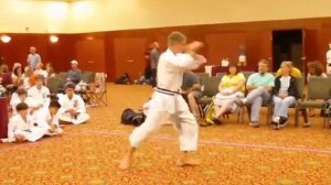 John McCloskey Performs Chinto Kata for 1st Place