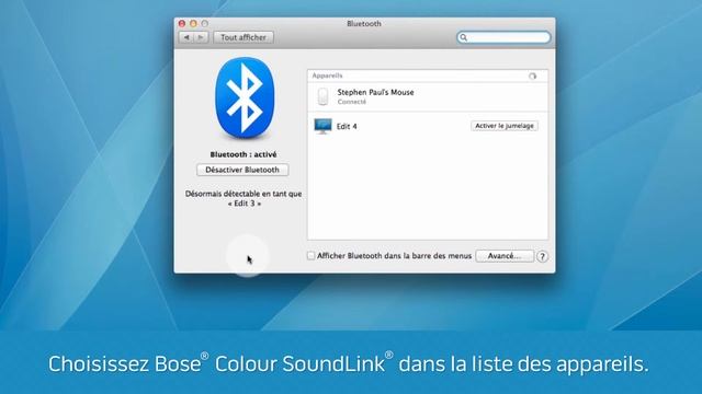 Comment associer votre enceinte BLUETOOTH SoundLink Colour à votre Mac смотреть онлайн