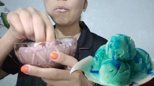 Мороженое бабл гам 🤤🍨| асмр хруст