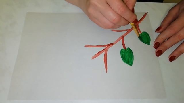 Рисуем ? ветку сирени ? смотреть онлайн