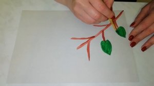 Рисуем  ? ветку сирени ?