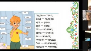 Урок татарского языка .