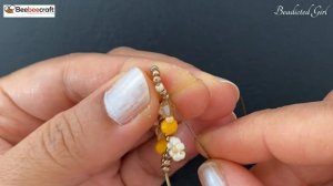 Garden Bracelet || DIY beaded bracelet