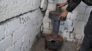 1⋆ Как я разжигаю печь на отработке для гаража