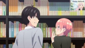 Ichika y Fuutarou van a comprar libros- Gotoubun no hanayome español latino