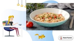 Овсяная каша с помидорами и сыром. Рецепты на стол