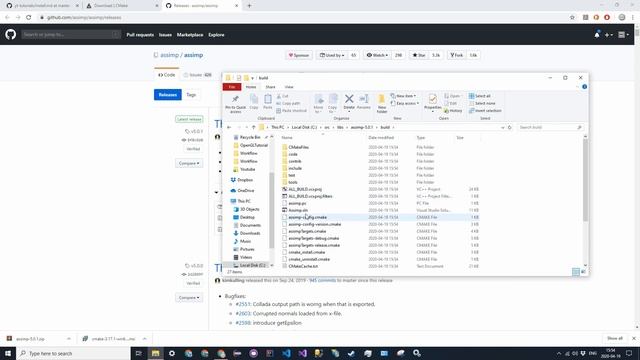 C++ OpenGL Tutorial - 17 - CMake/ASSIMP Installation