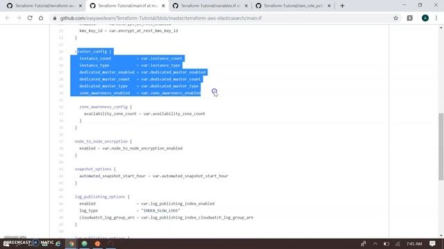 Terraform Elasticsearch Example